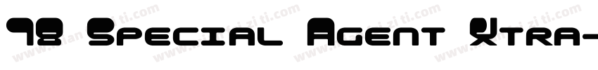 78 Special Agent Xtra-Expand Ital字体转换